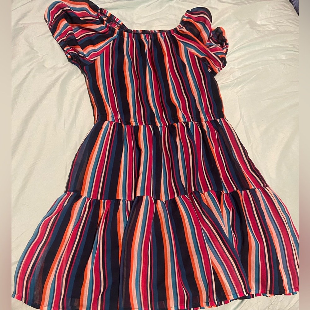 Colorful Striped Fabric - Picture 2 of 2